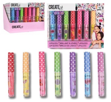 Create it! Zestaw błyszczących pomadek do ust