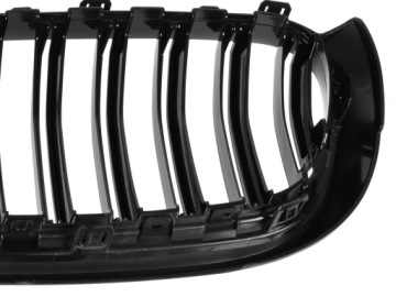 Решетка с имитацией почек, блестящая, 2 шт. для BMW X3 X4 F25 F26 M, глянцевый пакет