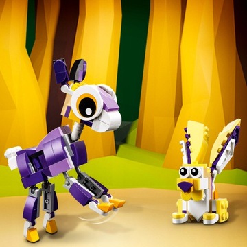 LEGO CREATOR 31125 ФАНТАСТИЧЕСКИЕ ЛЕСНЫЕ СУЩЕСТВА