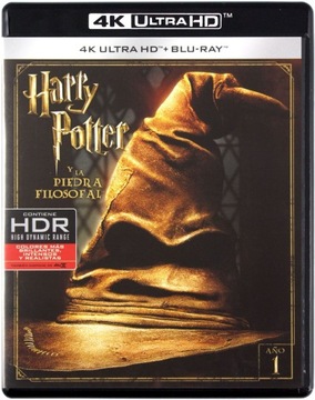 HARRY POTTER I KAMIEŃ FILOZOFICZNY (BLU-RAY 4K)+(B