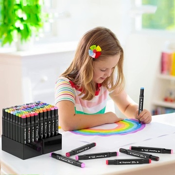 Маркеры для граффити Маркеры двусторонние Набор 80 шт.