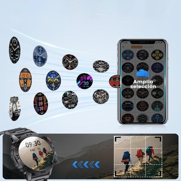 SMARTWATCH МУЖСКИЕ СПОРТИВНЫЕ ЧАСЫ МОНИТОР АРТЕРИАЛЬНОГО ДАВЛЕНИЯ ШАГОМЕТР