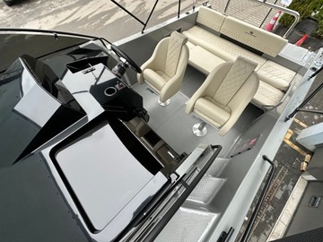 Новая моторная лодка Atlantic Marine 730 с прицепом