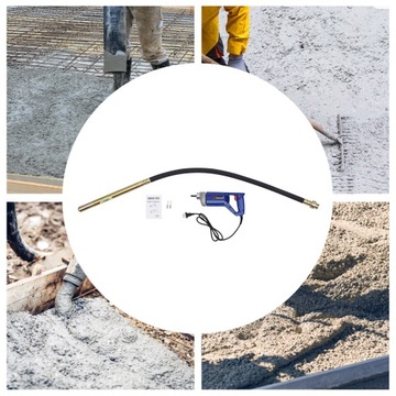 БЕТОННЫЙ ВИБРАТОР 800ВТ + БУЛАВА 1,5М, ZX35