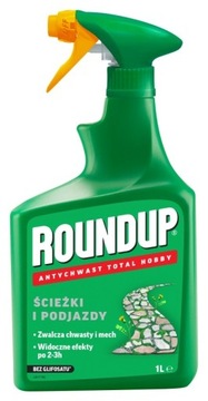 Roundup chodniki i podjazdy Na Chwasty 1L Substral Bez Glifosatu Nowy 1L
