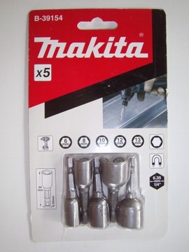ZESTAW NASADEK MAGNETYCZNYCH :9,8,10,12,13 MAKITA