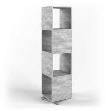 REGAŁ OBROTOWY SŁUPEK BETON35X144 VICCO