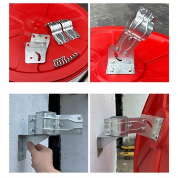 НЕБЛОКИРУЕМОЕ ЗЕРКАЛО ДЛЯ ПУТЕШЕСТВИЯ СКЛАДСКОЕ ДОРОЖНОЕ ЗЕРКАЛО 45 СМ СФЕРИЧЕСКОЕ АКРИЛОВОЕ