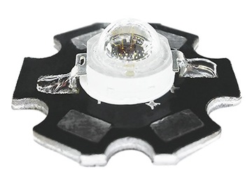 Power LED EPISTAR 1/3W Amber 45Mil +PCB