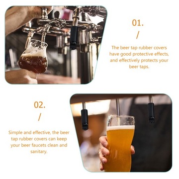 РЕЗИНОВАЯ КРЫШКА ДЛЯ КРАНА ДЛЯ ПИВА 12 ШТ.