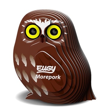 Eugy Sowa Ciemnolica Eko Układanka 3D