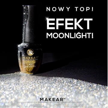 MAKEAR Top Moonlight efekt 8ml (no wipe)