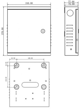 КОНТРОЛЛЕР ДОСТУПА ASC1202C-D DAHUA