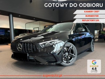 Mercedes Klasa A W177/V177 Hatchback AMG Facelifting 2.0 A35 306KM 2026 35 4M Pakiet AMG Premium + AMG Night + Burmester + Kamera 360