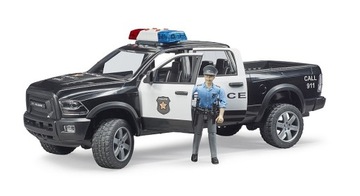 BRUDER 02505 Dodge RAM Policji USA z figurką
