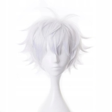 Gojo Satoru Szokujące Wosy Peruka Anime Cosplay
