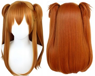 PERUKA WŁOSY ASUKA LANGLEY SORYU ANIME COSPLAY
