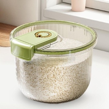 Контейнер для хранения риса Закрытый сухой зеленый корм 7,5 кг