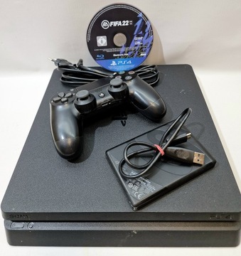 Konsola Sony PlayStation 4 slim 500 GB + dysk