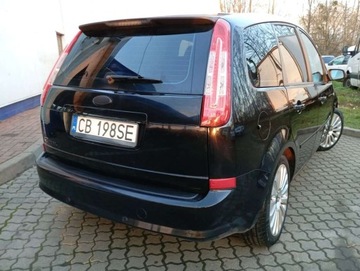 Ford C-MAX I 1.8 Duratec 125KM 2008 Ford C-MAX 1.8 PROSTA benzyna KLIMATRONIK kolor NAVI piekny czarny 1.8, zdjęcie 17