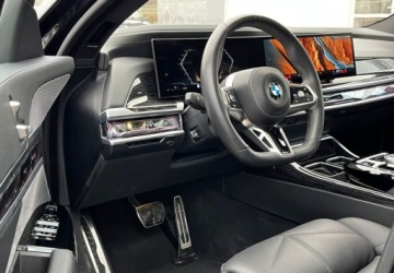BMW Seria 7 G70 2023 BMW Seria 7 740d 285 KM xDrive M PRO Hak Led ACC Navi Shadow-Line Salon Po, zdjęcie 19