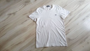 FRED PERRY KLASYCZNA BAWEŁNIANA KOSZULKA T-SHIRT S M