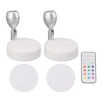 ЛАМПА БЕСПРОВОДНАЯ АККУМУЛЯТОРНАЯ Светодиодный прожектор + ПУЛЬТ ДУ 2 ШТ.