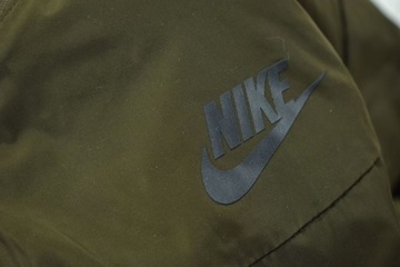 NIKE Kurtka Damska Bomberka Khaki z Logo / S