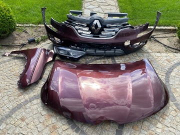 RENAULT KOLEOS II 2 MASKA PRZÓD ZDERZAK GRILL BŁOTNIK ORYGINAŁ