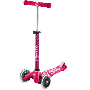 HULAJNOGA MINI MICRO DELUXE LED PINK MMD075