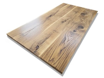BLAT DREWNIANY RUSTIC, DĄB 280X100CM. LOFT