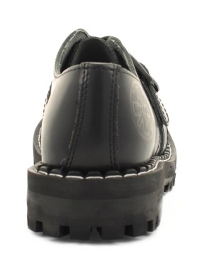 СТАЛЬНОЙ ЧЕРНЫЙ ГЛАНД С РЕМНЕМ С 3 ОТВЕРСТИЯМИ