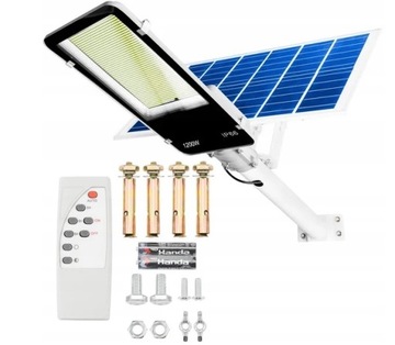 MOCNA LAMPA SOLARNA LED 1200W ULICZNA PILOT ZESTAW