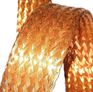 Электрический кабель заземления в оплетке 22см М10