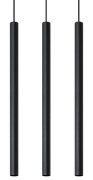 MIALUX Lampa Sufitowa Wisząca DAYSON 3 Czarny