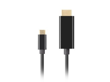 LANBERG KABEL USB-C(M)->HDMI(M) 0.5M 4K 60HZ CZ