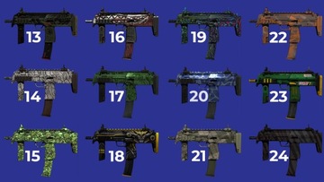 MP7 СКИН ОРУЖИЯ COUNTER-STRIKE IRL на подвешивание - ПОДАРОК ​​ПОДАРОК