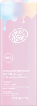 FACE BOOM - Krem Matująco-Detoksykujący 50 ml