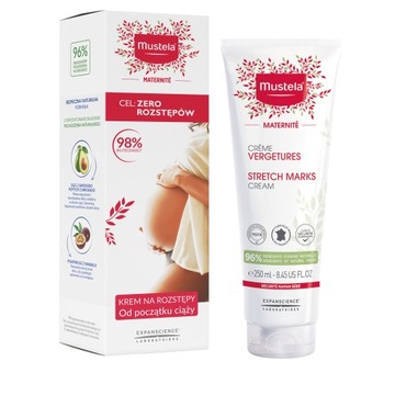 MUSTELA Maternite przeciw rozstępom 3w1, 250 ml