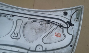 Капот Renault Clio III 3 2005-2012 TED69 серебристый