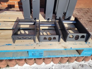 Крепление к ведру с ручками типа Lehnhoff MS03, быстроразъёмное соединение.