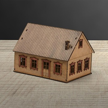 Наборы для сборки модели дома в стиле C 1/72