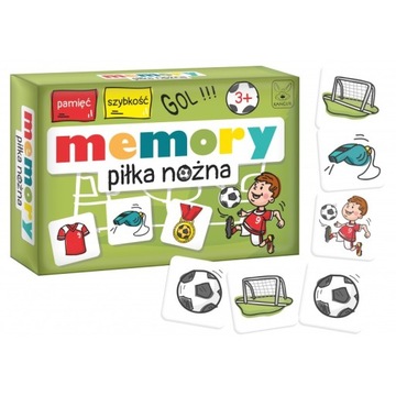 MEMORY PIŁKA NOŻNA, KANGUR Gra 4+