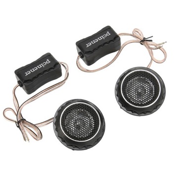 2 мощных высокочастотных динамика, автомобильные динамики мощностью 140 Вт.