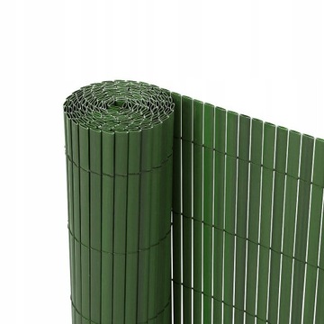 Mata PVC 100 cm x 4 m zielona osłona balkon ogrodzenie