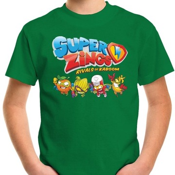 T-SHIRT KOSZULKA DLA DZIECKA SUPER ZINGS 128 SUPER JAKOŚĆ