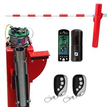 Automatyczny szlaban parkingowy Elektrobim GUARD-1 z ramieniem 2,5 m