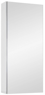 Astor Szafka Z Lustrem 40 cm System C Biały Połysk
