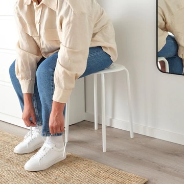 ИКЕА МАРИУС Табурет, белый, 45 см