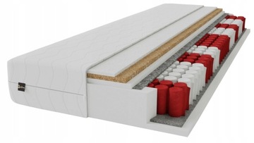 Materac kieszeniowy KOKOS 100x200 sprężynowy RELAX